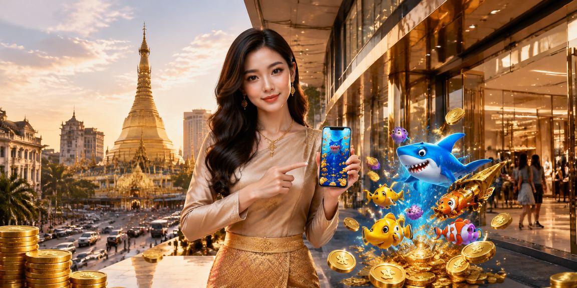 ရန်ကုန်မြို့ရှိ ဂိမ်းကွင်း အတွင်း ဖိရှင်းဂိမ်းအမြင်